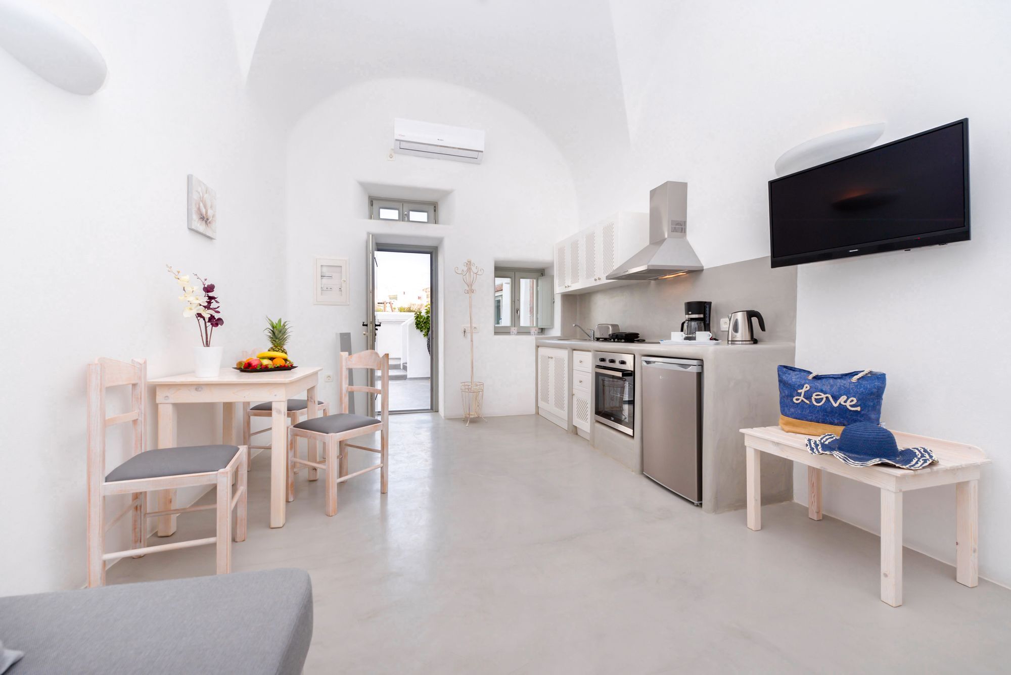 Nereids Villa Santorini Megalochori  Exterior foto