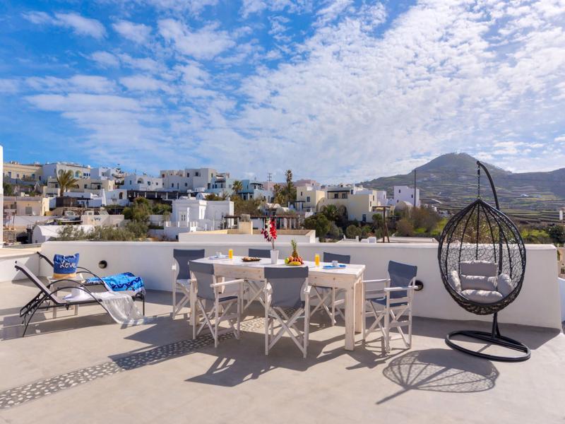 Nereids Villa Santorini Megalochori  Exterior foto