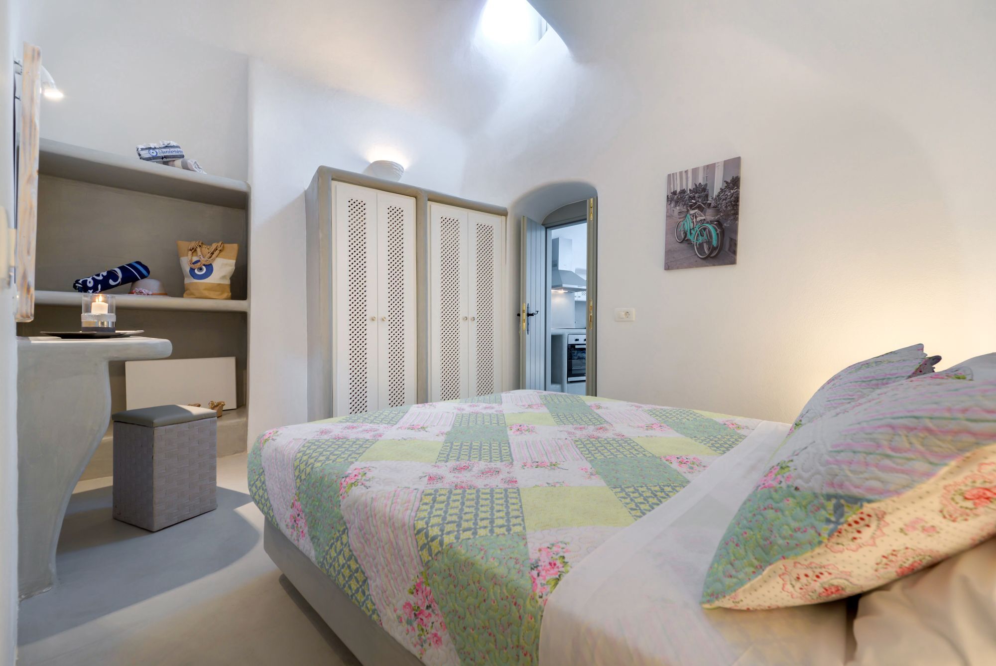 Nereids Villa Santorini Megalochori  Exterior foto