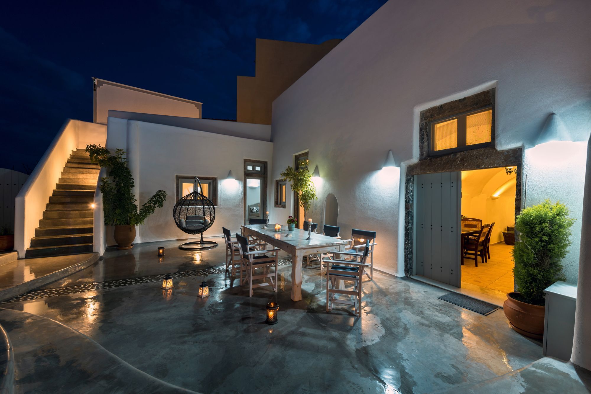 Nereids Villa Santorini Megalochori  Exterior foto
