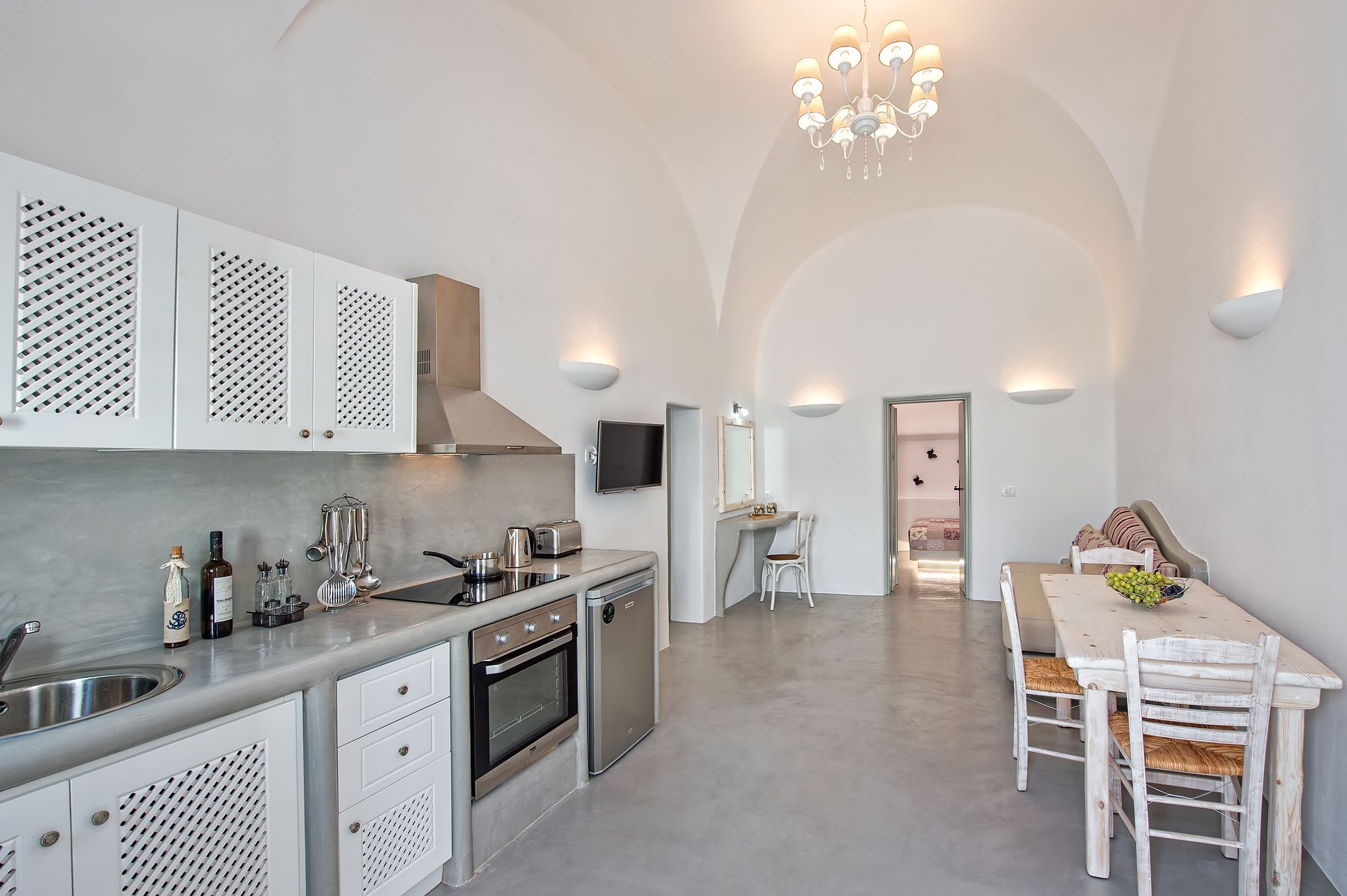 Nereids Villa Santorini Megalochori  Exterior foto