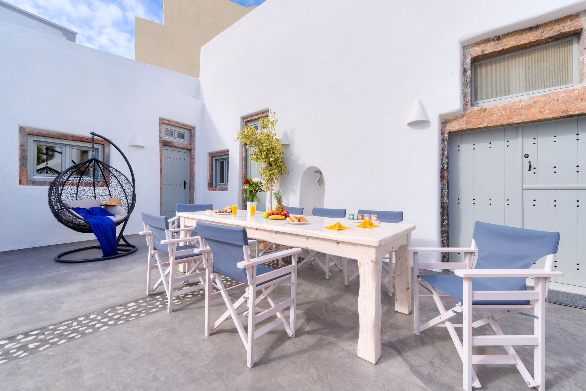 Nereids Villa Santorini Megalochori  Exterior foto