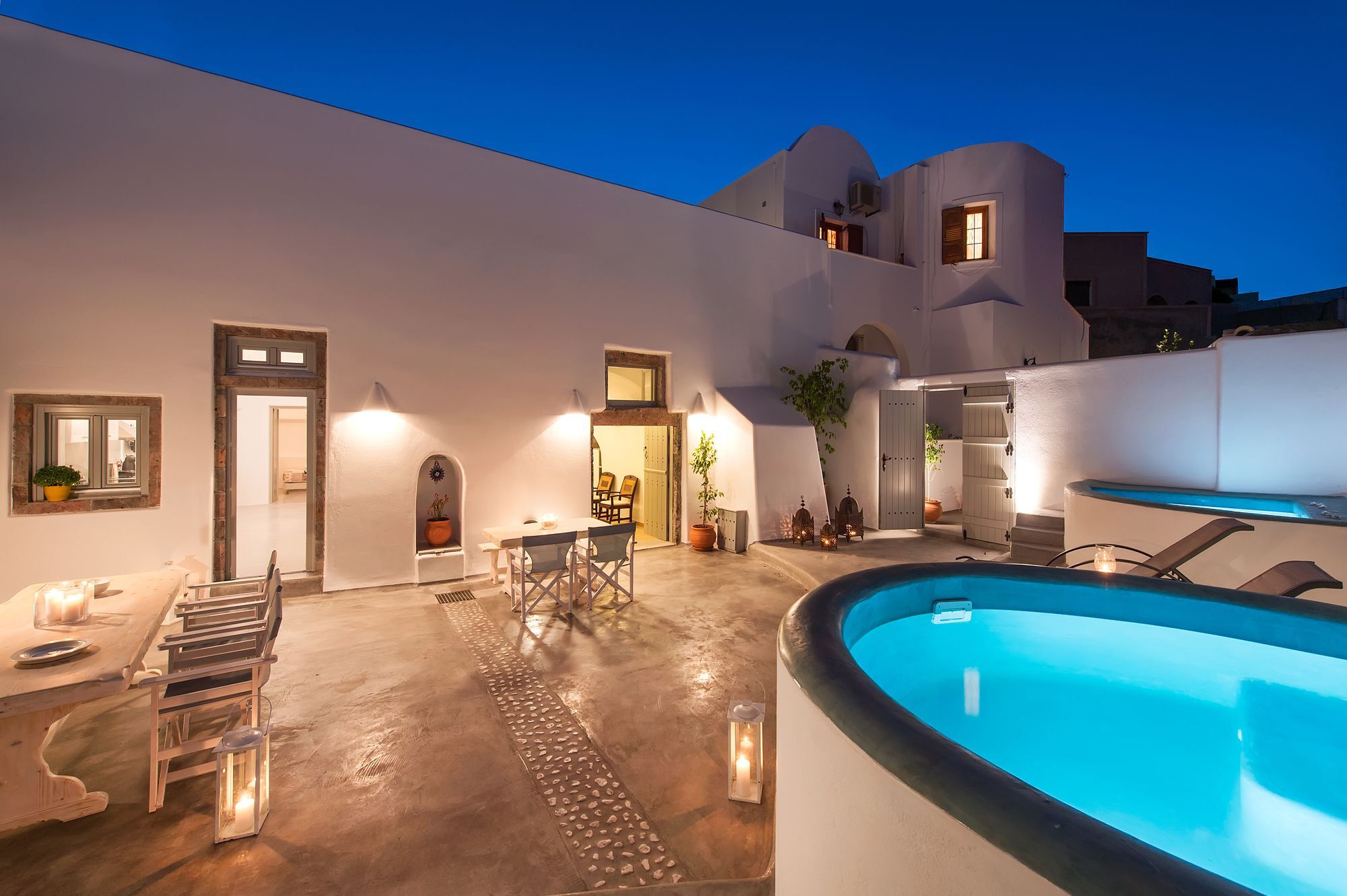 Nereids Villa Santorini Megalochori  Exterior foto