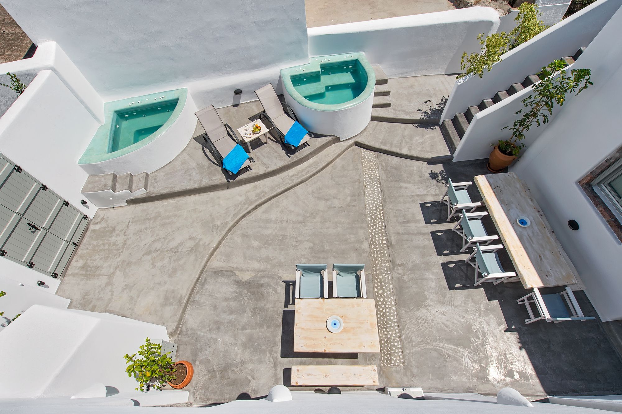 Nereids Villa Santorini Megalochori  Exterior foto