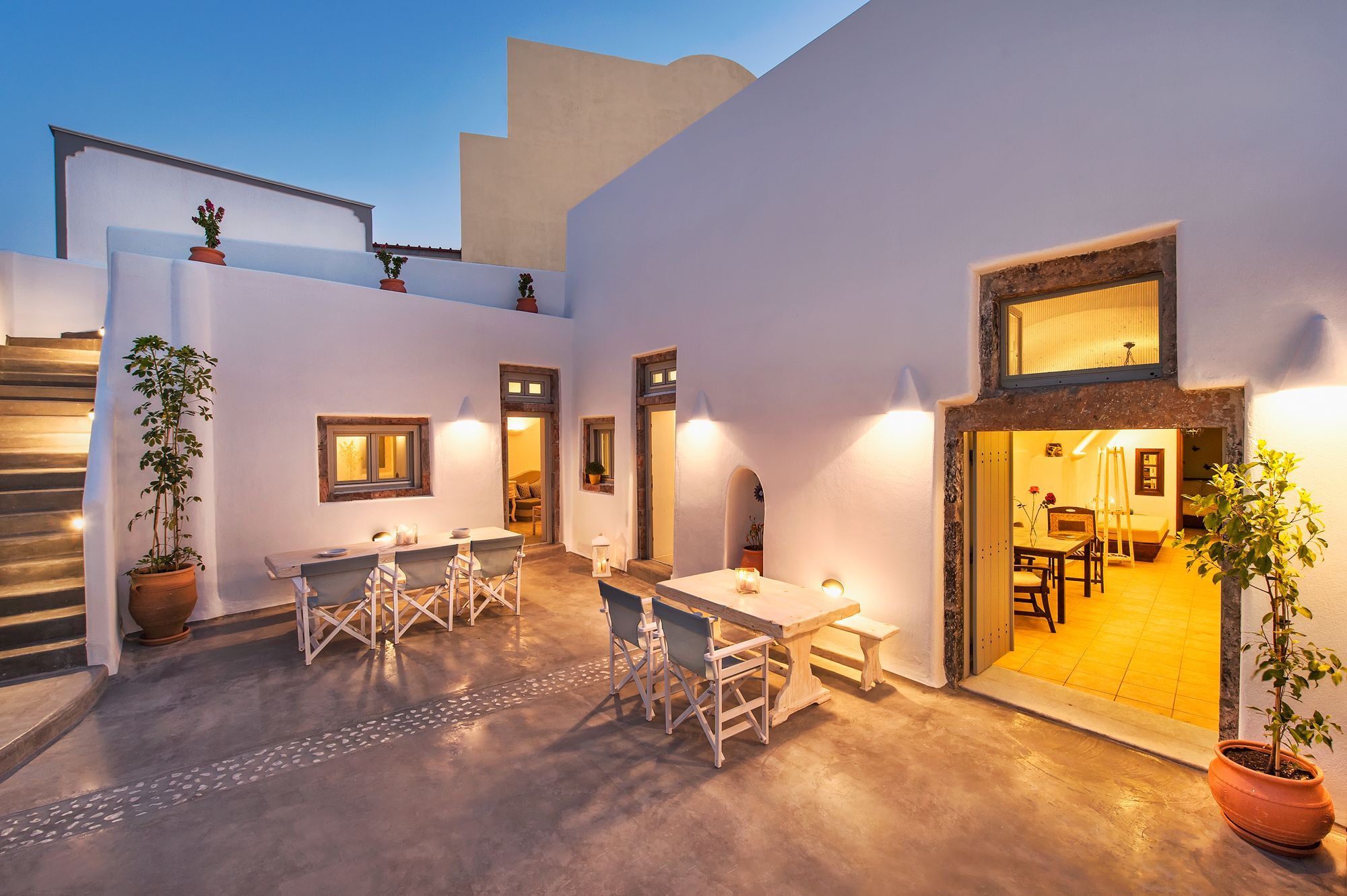 Nereids Villa Santorini Megalochori  Exterior foto
