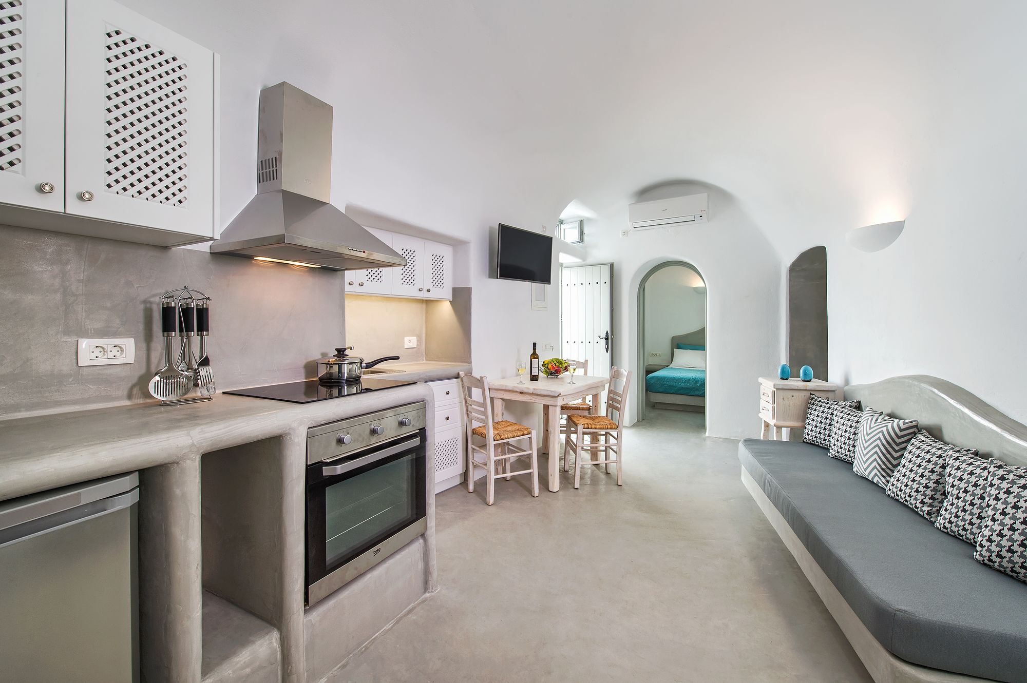 Nereids Villa Santorini Megalochori  Exterior foto