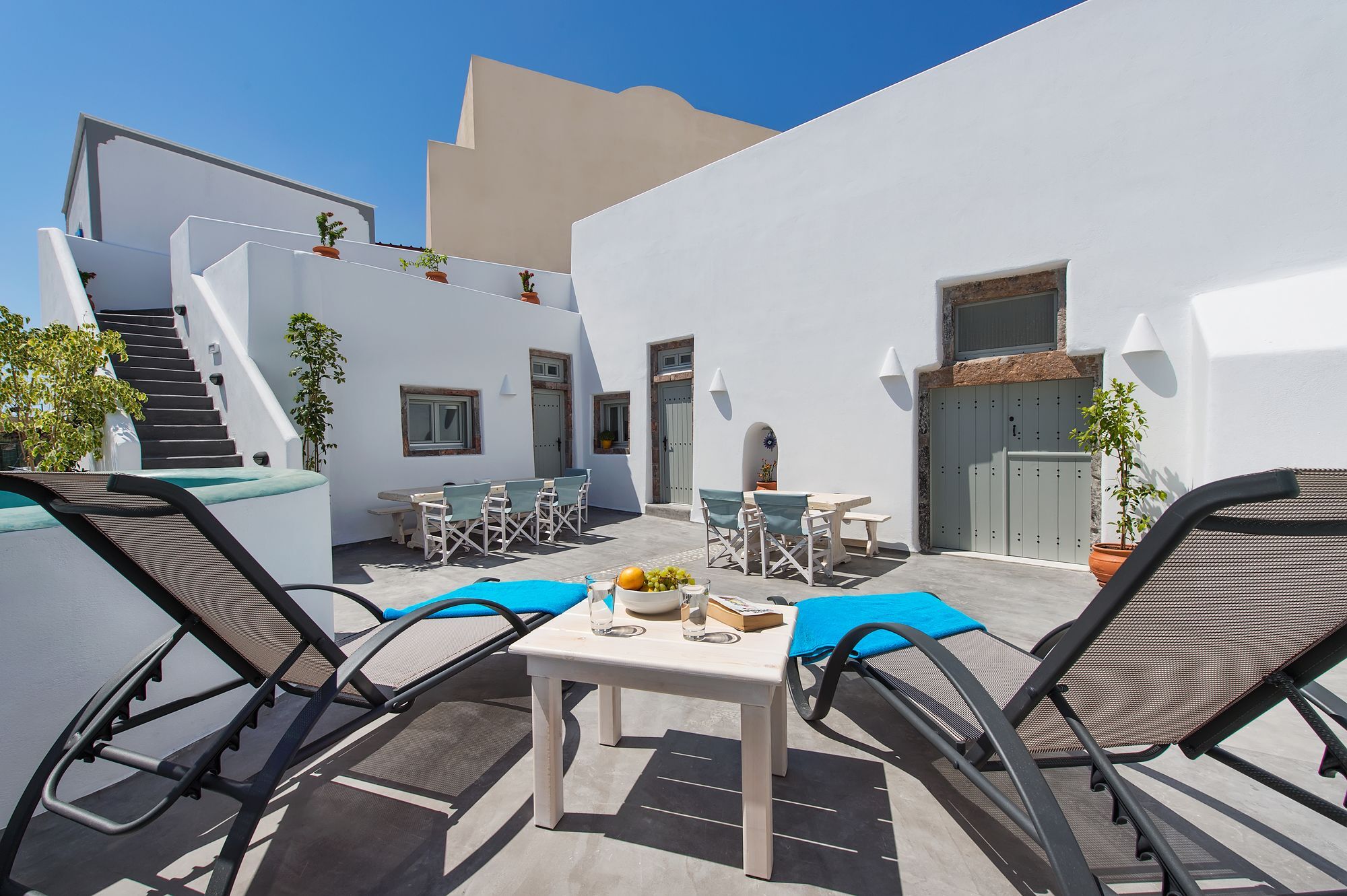 Nereids Villa Santorini Megalochori  Exterior foto