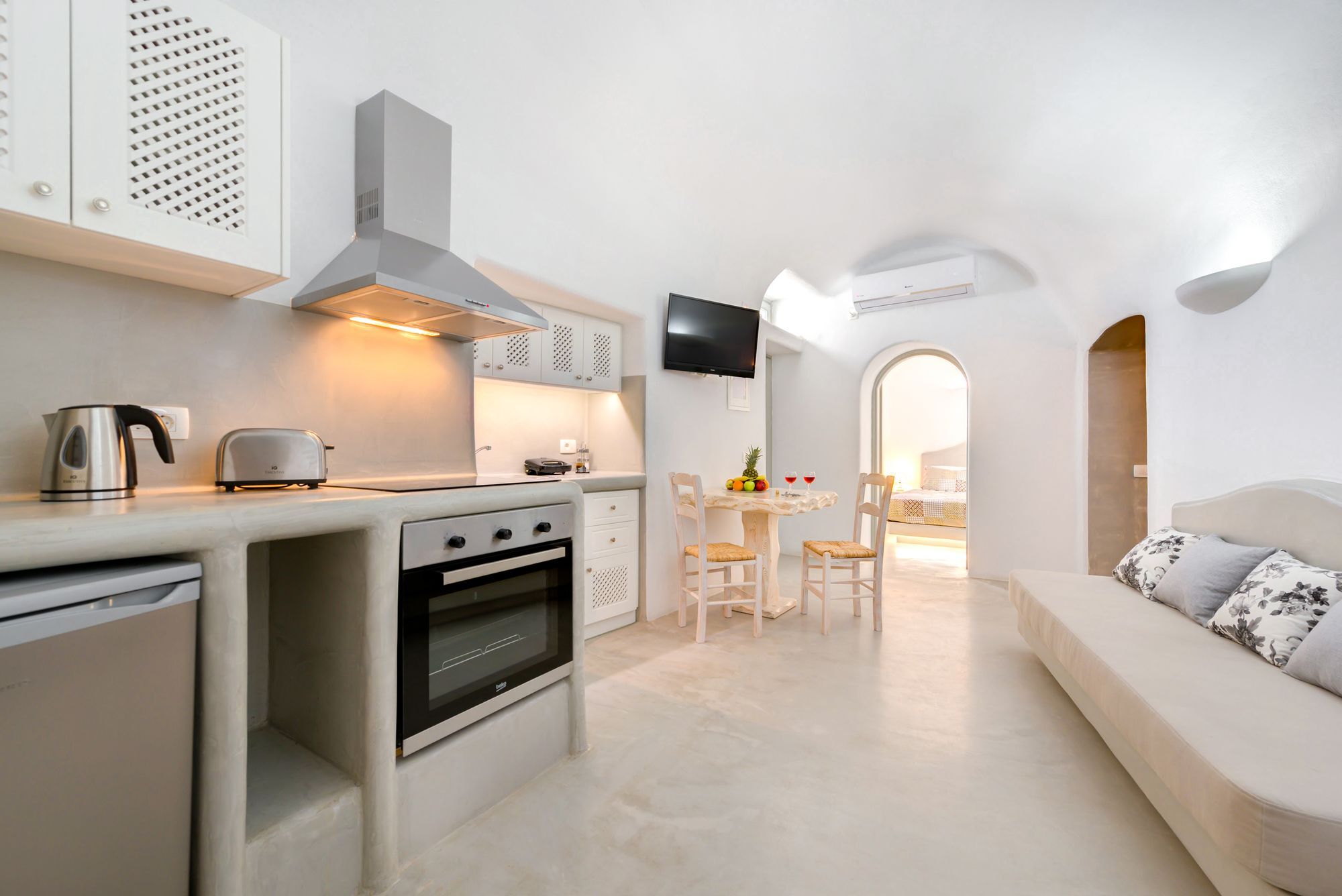 Nereids Villa Santorini Megalochori  Exterior foto