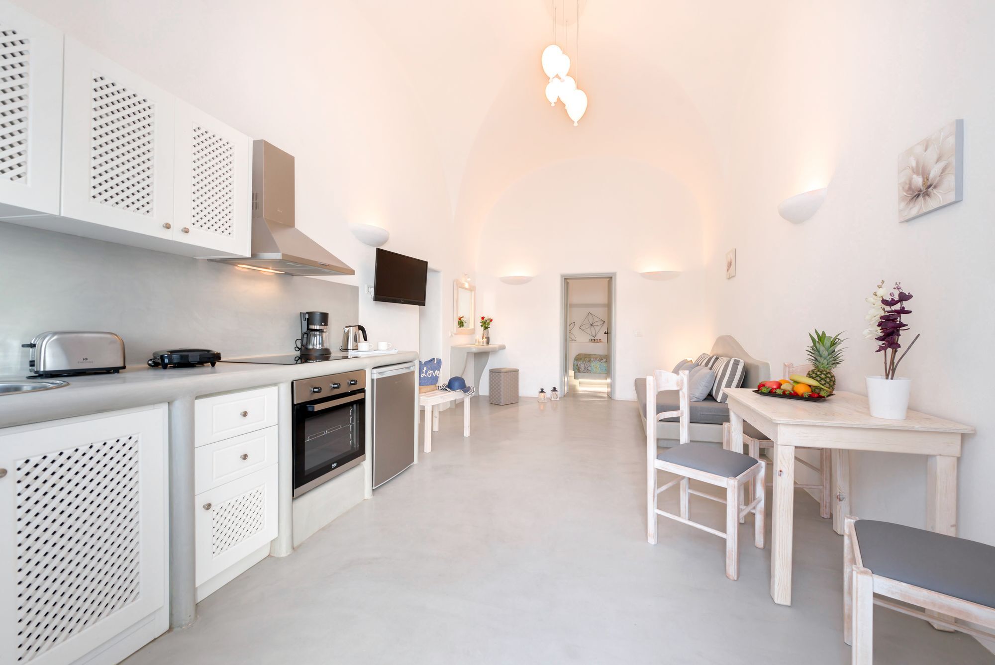 Nereids Villa Santorini Megalochori  Exterior foto